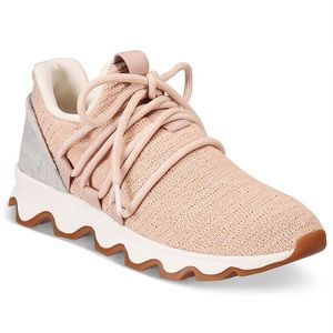 Sorel Kinetic Pink Lace Up Shoes